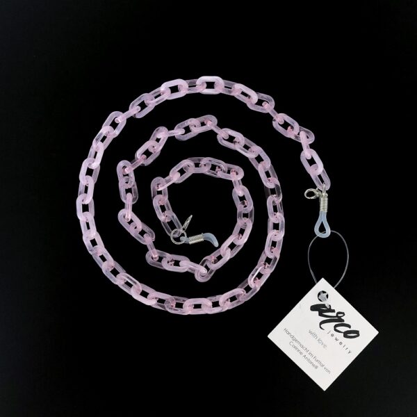 Brillenkette-Arco-Jewelry-Acryl-Rosa