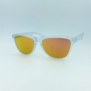 Oakley-Sun-Youth-Fit-Frogskins-XS-OJ9006-35-Matt-transparent-Prizm-Rose-Gold