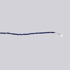 Arco Jewelery Brillenkette Lapislazuli silber