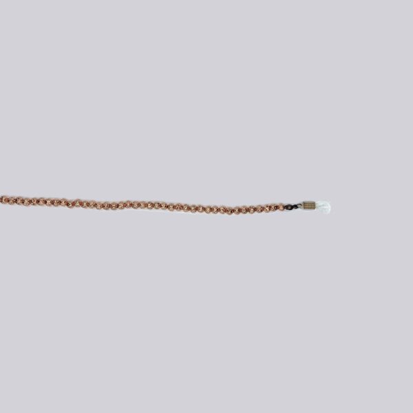 Arco Jewelery Brillenkette Lavastein Rose