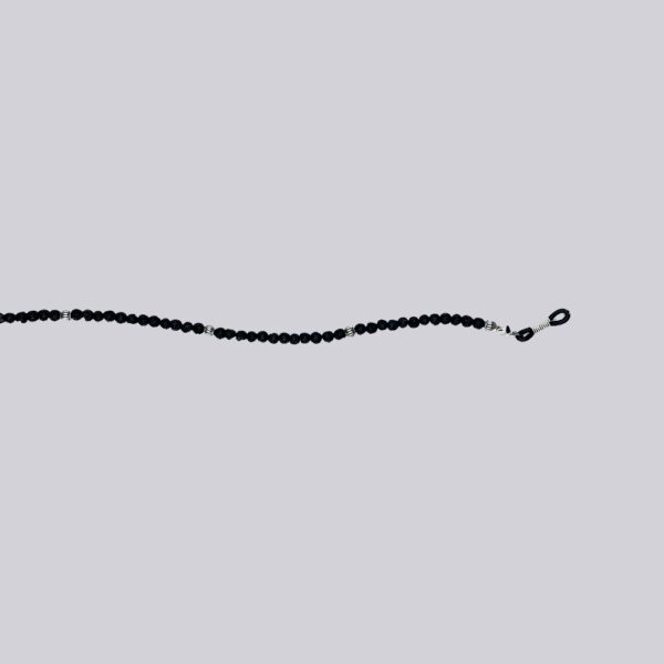 Arco Jewelry Brillenkette Lavastein silber