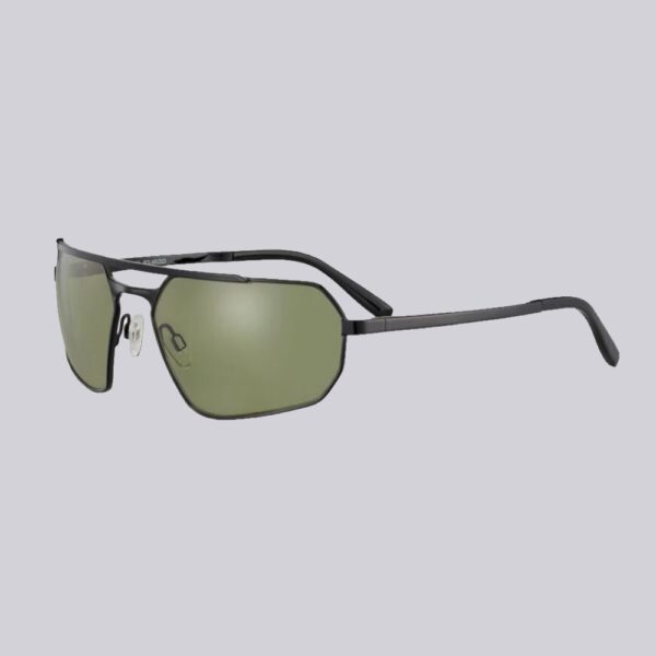 Serengeti Sun Hinkley SS57003 Shiny Black Transparent Layer-Saturn Polarized -6317