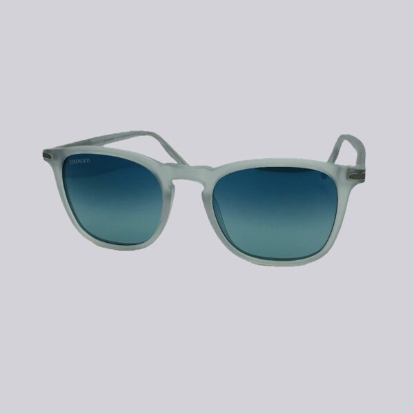 Serengeti Sun Delio Limited Edition SS021003_Matte Translucent Grey_Mineral Polarized Blue Gradient_5121