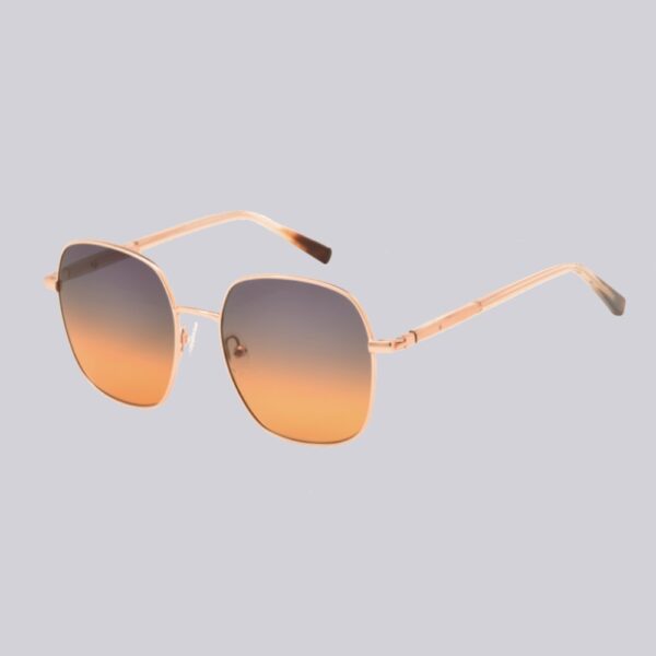 tüüfblick Sun Dina_ 231 rose gold temple rose transparent_BLue Orange Gradient_5317