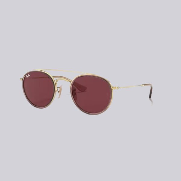 RayBan-Sun-Junior-Round-Double-Bridge-OJ9547S_28175-Pink-on-Arista_Dark-Violet_4419