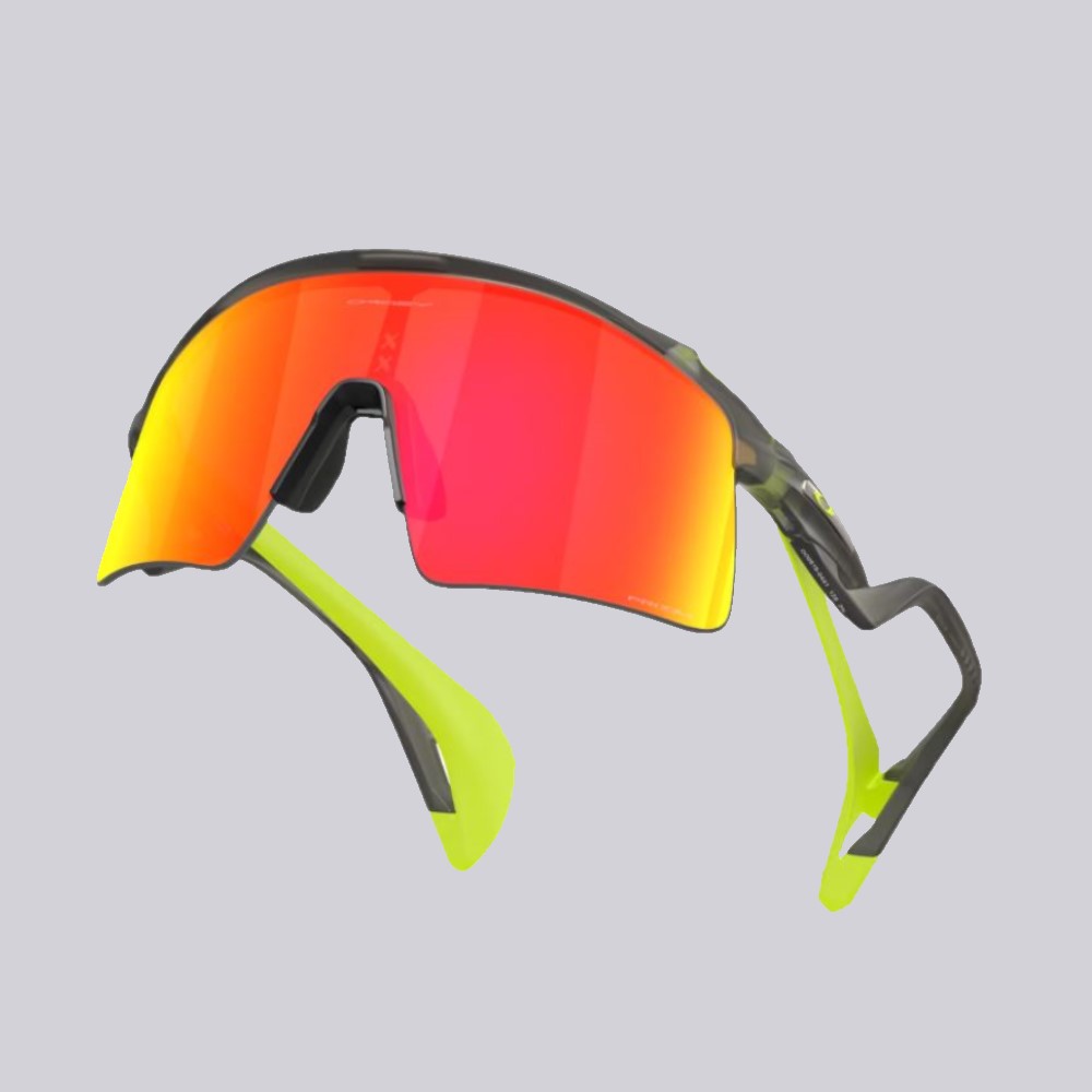 Oakley Sun Stunt Wing OO9519_04 Matte Grey Smoke_Prizm Ruby_Front