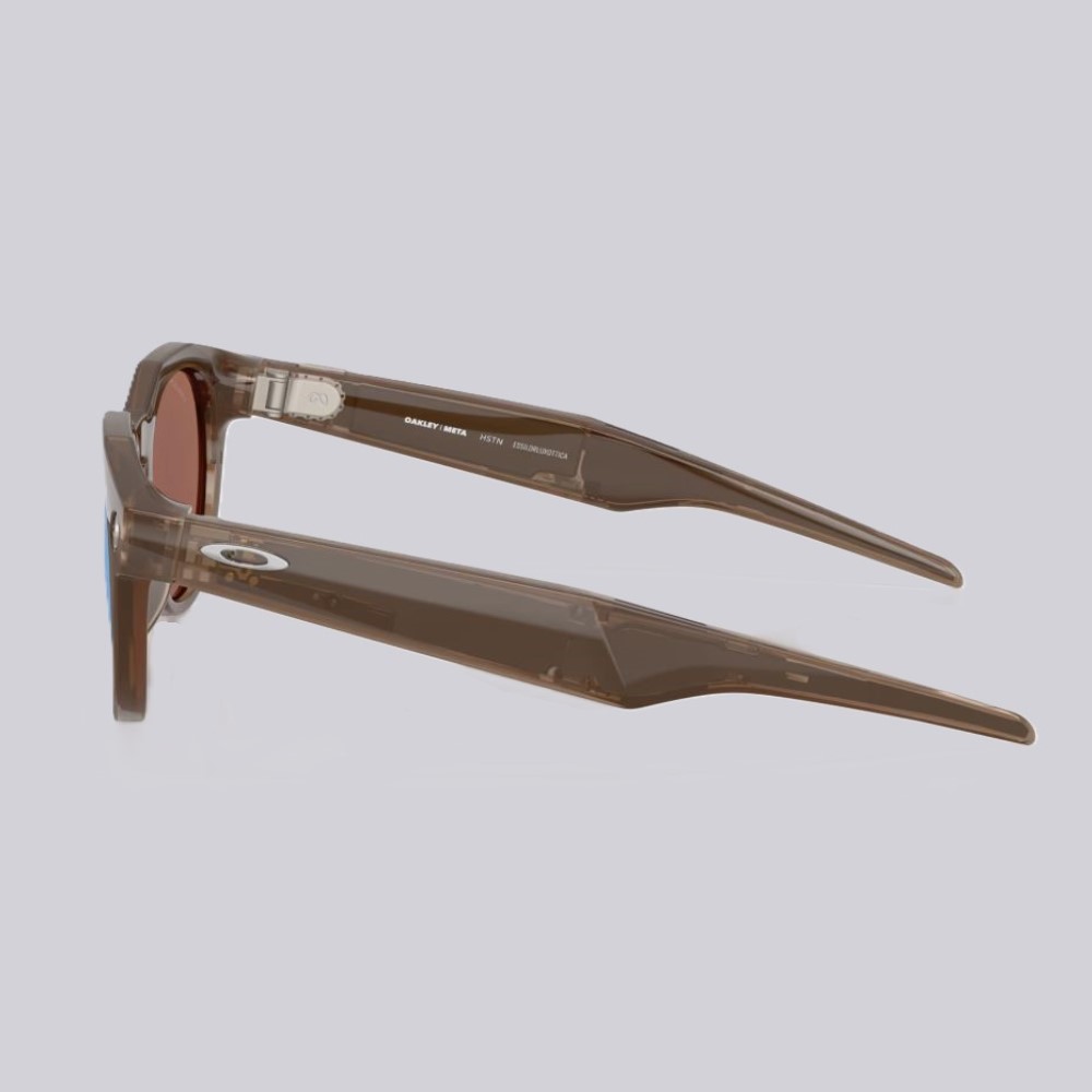 Oakley Meta HSTN OW8002_06 Brown Smoke_Prizm Deep Water Polarized_5123_Side