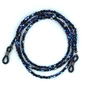 tüüfblick Alpkollektion Messmer_Classic_Glasschliffperlen_Jet Black
